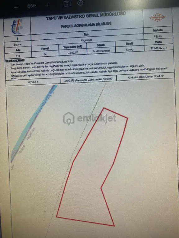Fındık Bahçesi 3 Hisse Satılık Yol Kenarı 2