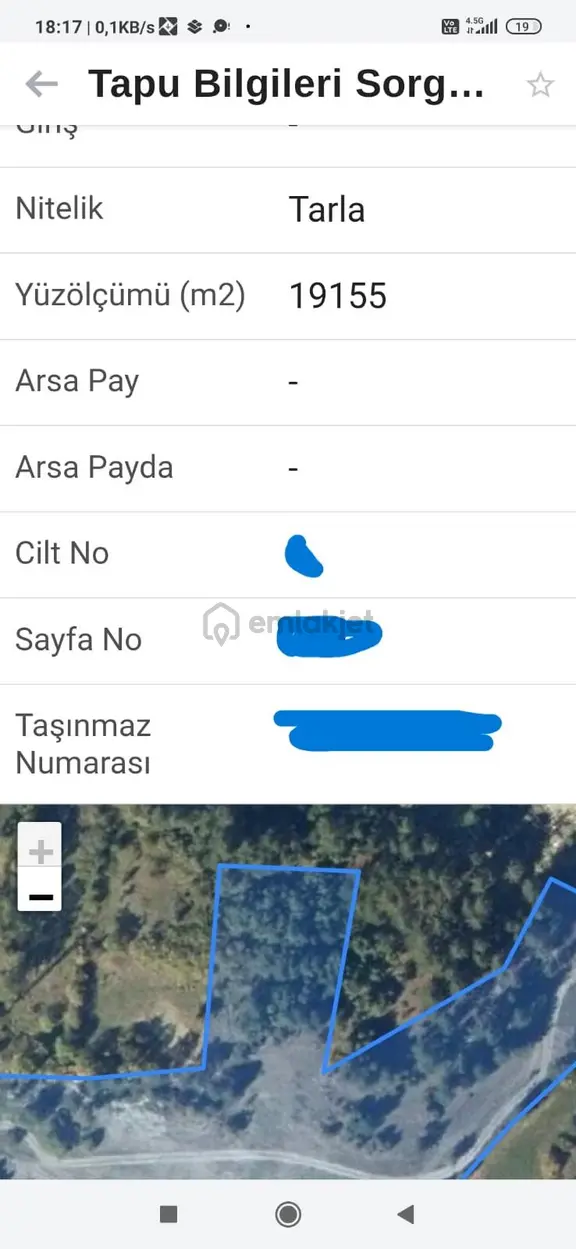 Bursa Keles Yenice Satılık 20,000m2 Tarla 2