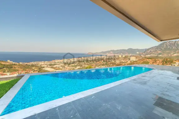 Satılık -villa Kargıcak/alanya 4+1 Deniz Manzaralı Lüks Villa 2