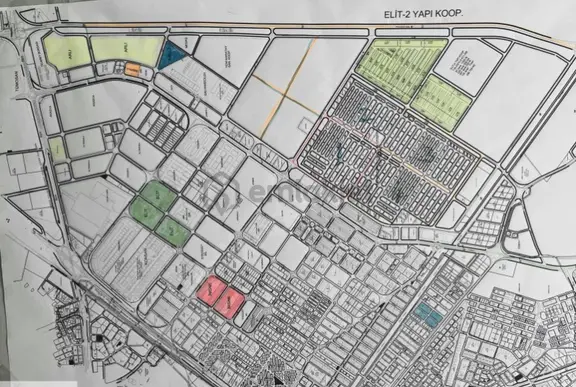 Elit-2 Sanayi Sitesi Kooperatifinde Satılık 500'lük Hisse