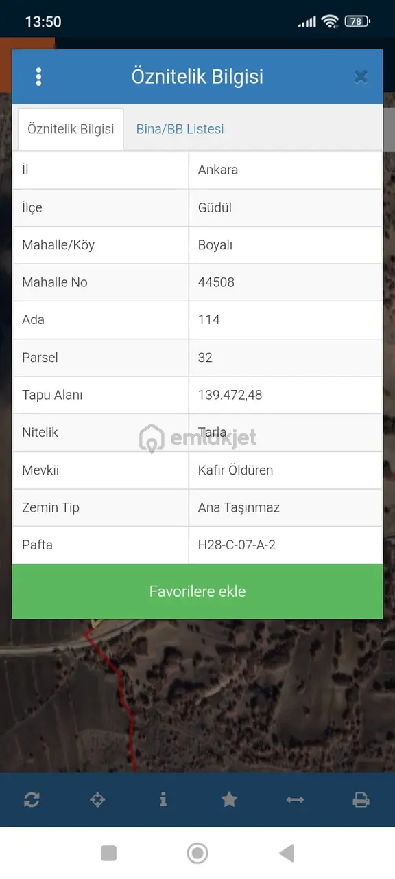 Güdül Boyalı Mahallesinde Satılık Meyve Bahçesi 2
