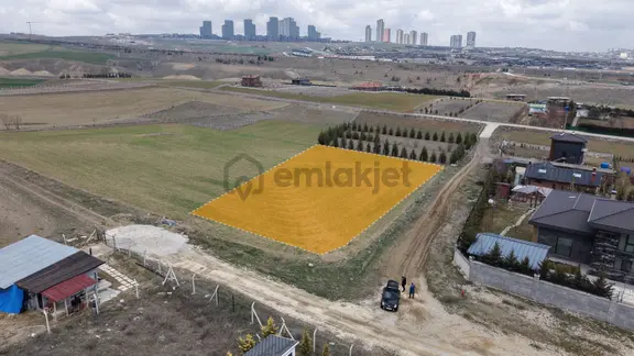 Gölbaşı Hacılar'da 3486m2 İki Villalık Satılık Arsa 1