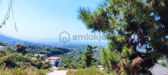 Söke Ağaçlı’da Panoramık Denız Manzaralı, Vılla İmarlı Arsa 1