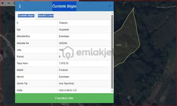 Kamer'den Trabzon,akçaabat,akçaköy Esentepe'de Satılık Hisseli Arazi(açıklamayı Okuyunuz) 2