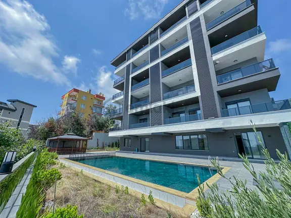 Alanya Çıplaklı'da Kiralık 1+1 Full Manzaralı Sıfır Daireler 1