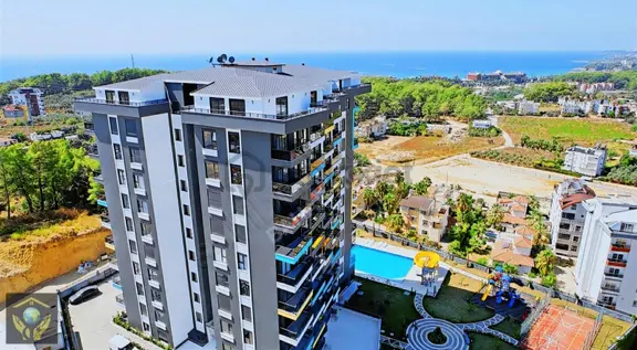 Deniz Havuz Orman Manzaralı Alanya Ses Getiren Ultra Lüks Site 2