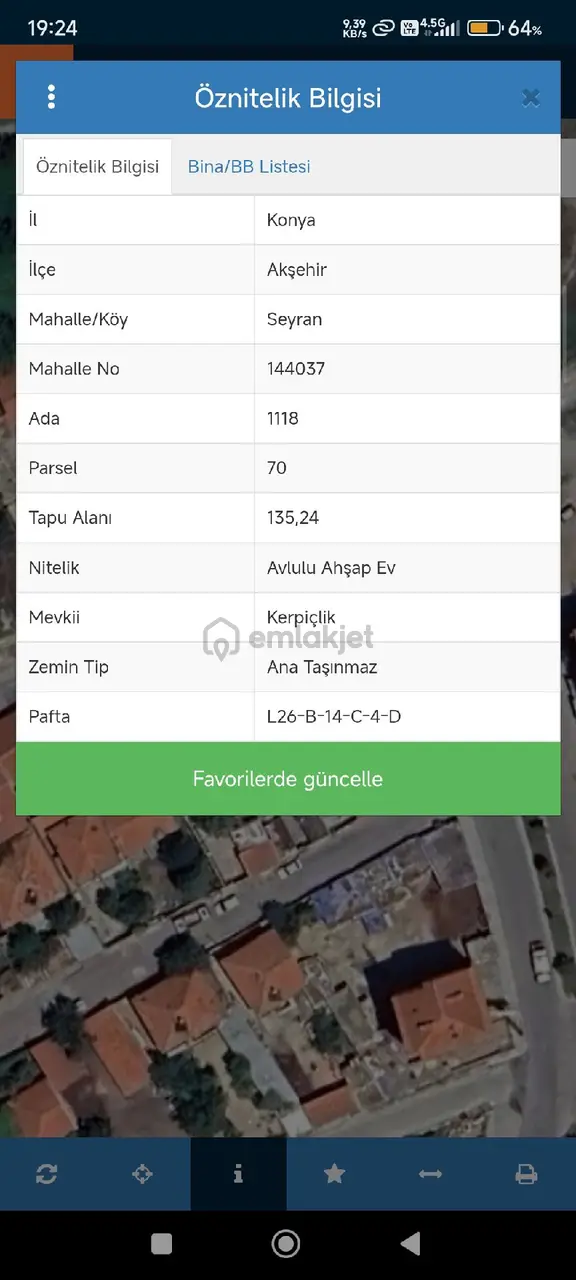 Satılık Seyran Mahallesi 135 M2 2