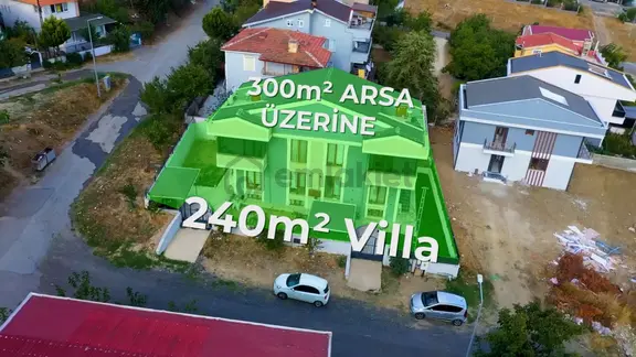 6-12 Ay Vadeli-silivri Gümüşyaka Satılık 4+1 İskanlı İkiz Villa (yol Cephe) 2