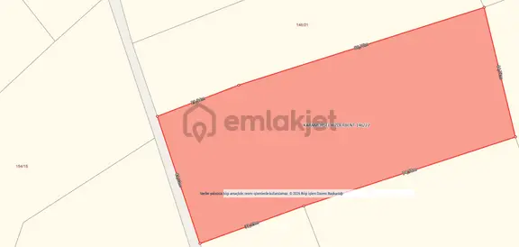 Kocaeli Karamürsel Kızderbent Resmi Yola Cephe Satılık 5141 M2 Satılık Tarla 1