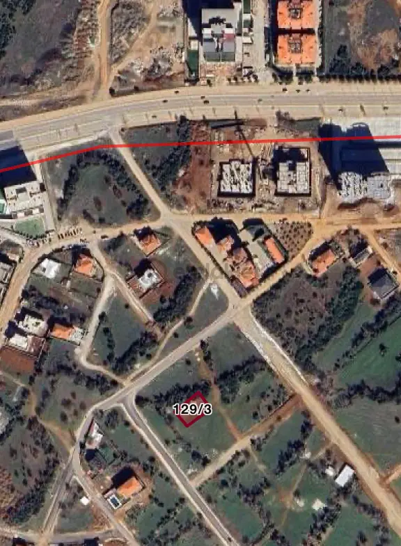 Denizli Kadılar’da 493m2 2 Kat Ruhsatlı Satılık Arsa