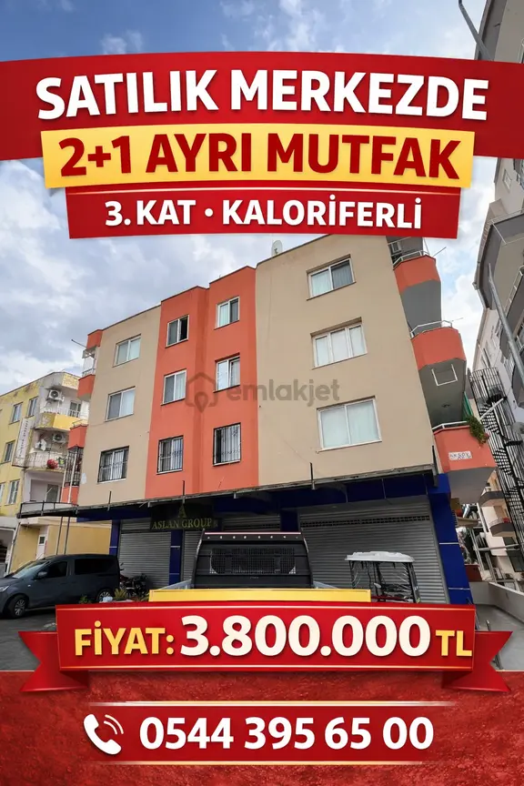 Merkezde 2+1 Ayrı Mutfak 2