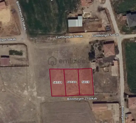 Satlık Arsa Aksaray Merkez Yeşiltepe Kırgıl Da 3 Adet 1
