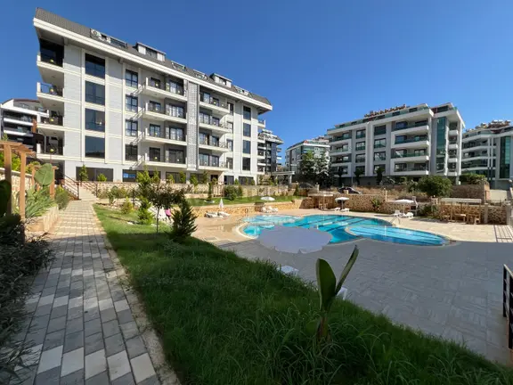 Alanya Obada Satılık 4+1 Site İçi Havuzlu Lüks Dubleks Daire 1
