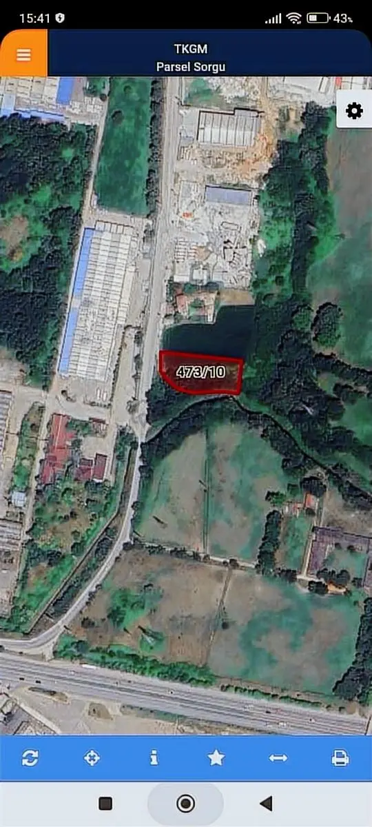 İzmit Kartepe D 100 Akmeşe Ayrımında Sanayi İmarlı Arsa 2
