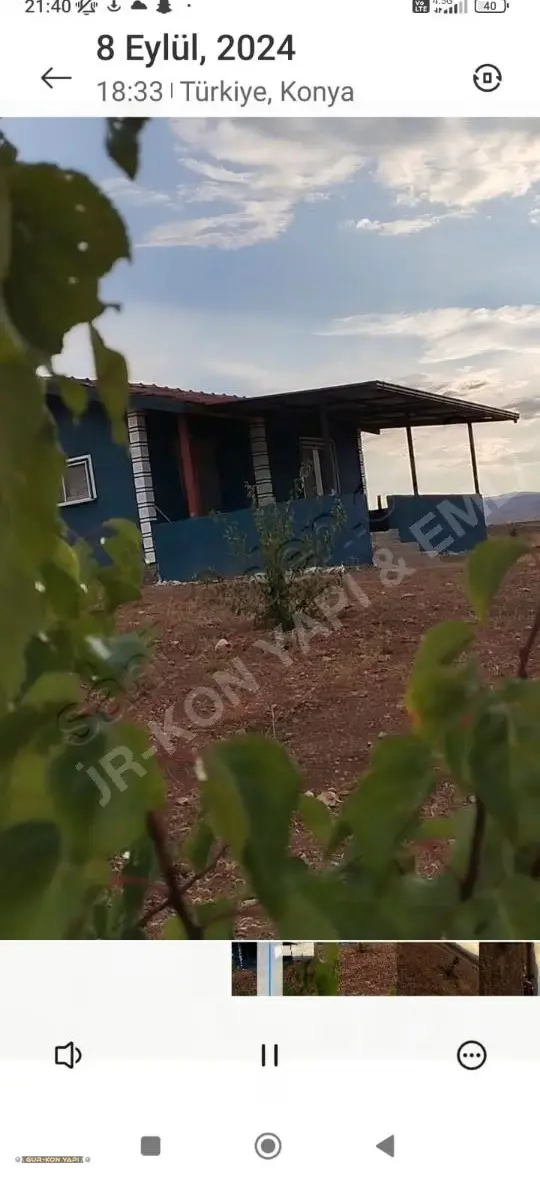 Meram Boyalı Mahallesinde Satlık 621 M2 İçinde Bahçe Evi 1