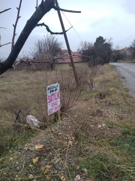 Kuruçay Toki'de İmarlı Satılık Köşe Arsa 2