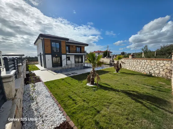 ❗didim’de Şömineli Prestij Villa | Alt Katta Ebeveyn Odası | Köşe Konum Villa 💥 1