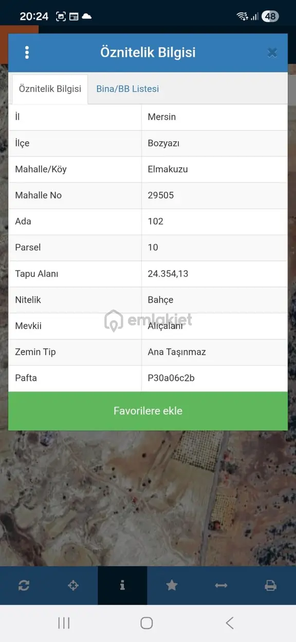 Satılık Badem Bahçesi 1