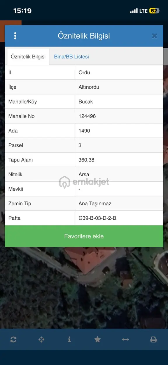 Bucak Mahallesi 360 M2 Ana Yol Kenarı İmarlı Arsa 2