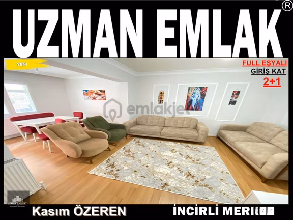 Uzman Emlak’dan Gata-ve Etlik Şehir Hast.yakını Full Eşyalı Giriş Kat ( Altında Daire Var 2+1 Daire) 1