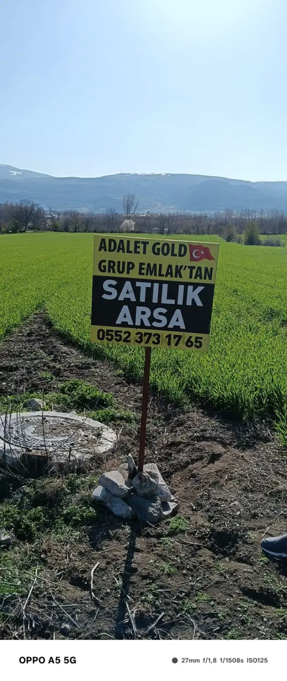 Adalet Gold Group Emlak'tan Bahçelievler Mahallesi'de Yol Kenarında Satılık 15.000 M2 Arsa 1