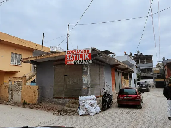 Zorlu'dan Akıncılar Mah. 2 Katlı Bina Ve İki Dükkan Satılık 1