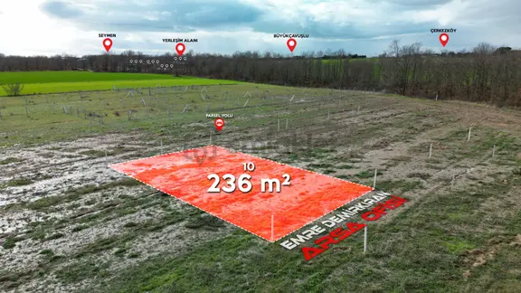 Silivri Çayırderede Tren Yolunun Yanında 236m² Satılık Tarla 2