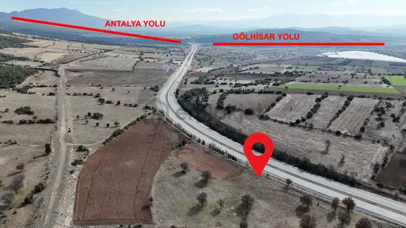 Antalya - Denizli Yolu Cepheli 2.114 M² Arazi 1