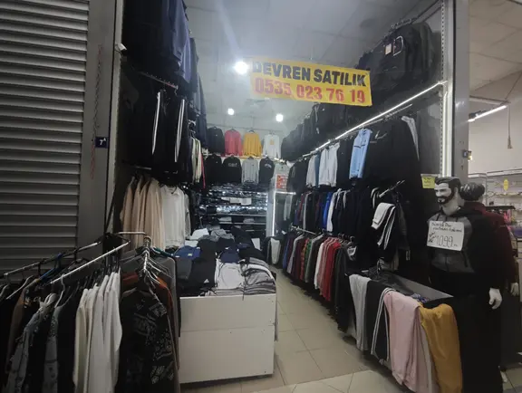 Devren Satılık Keçiören Osmanlı Halk Pazarı Bay Bayan Giyim Mağazası Bereket Giyim 1