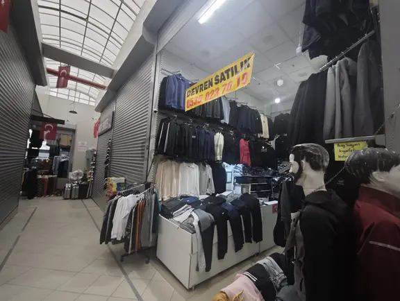 Devren Satılık Keçiören Osmanlı Halk Pazarı Bay Bayan Giyim Mağazası Bereket Giyim 2