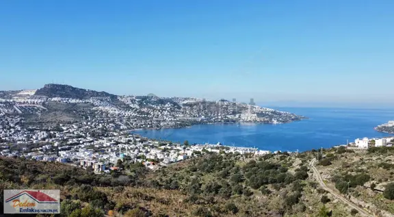 Bodrum Gündoğan Deniz Manzaralı Satılık Arsa 1