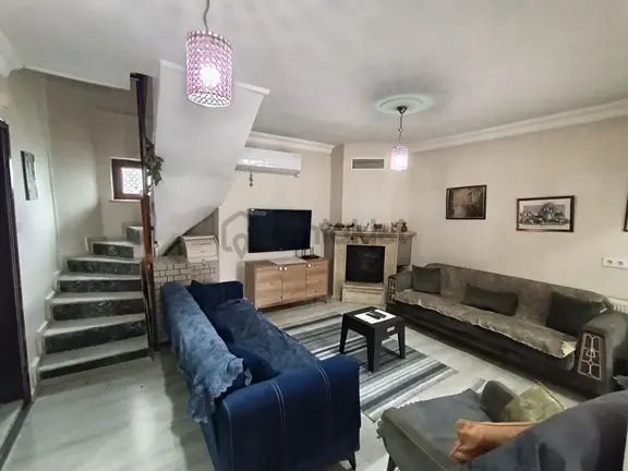 Kazdağları Deniz Manzaralı Köşe Villa 4+1 Şömineli Özel Bahçeli 2