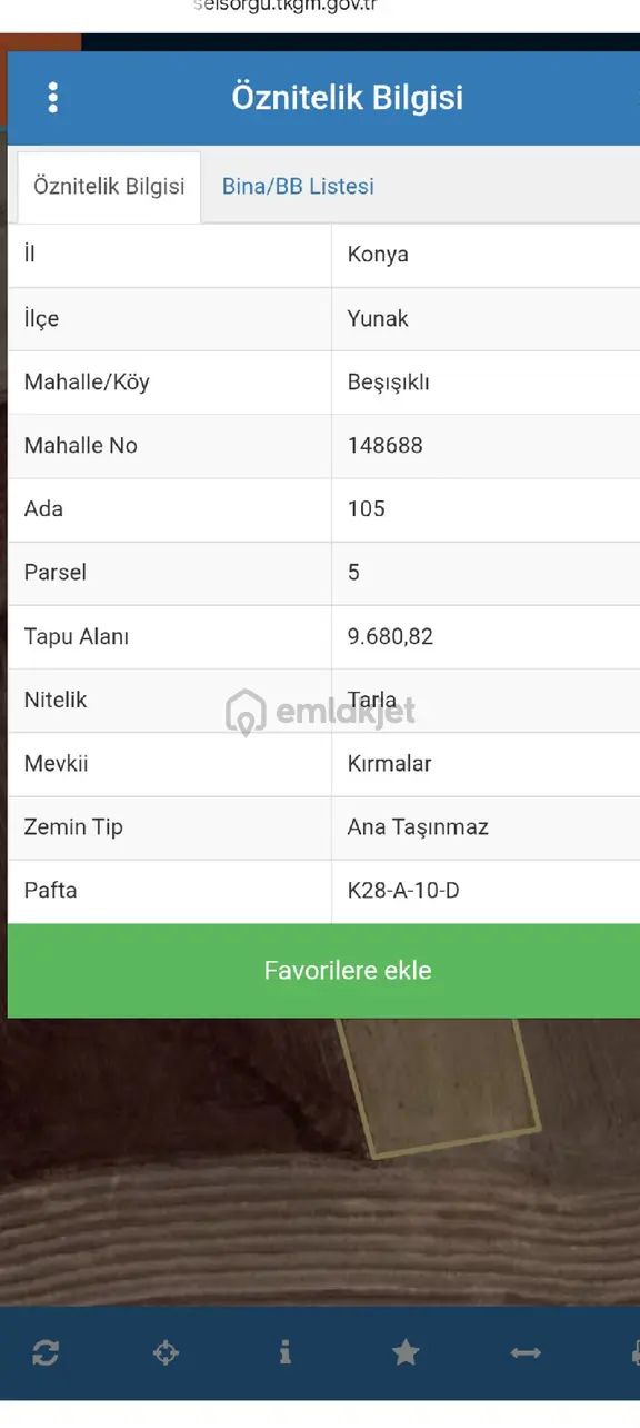 Satılık Tarla