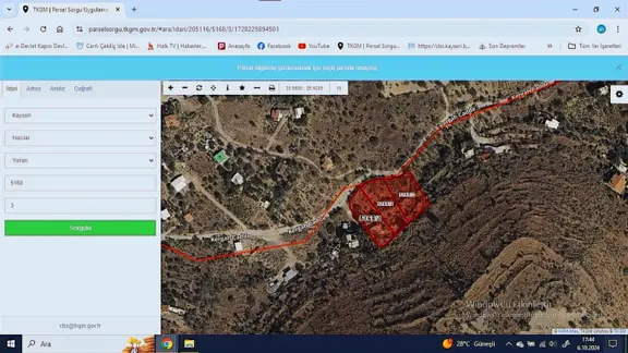Mazaka Cıty'den Hacılar Kergah Cd Satılık 1205 M2 Villa Parsel 2