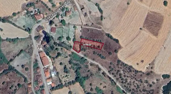 Balıkesir Dursunbey Gökçedağ Köyünde 1.018 M² Arsa Satılıktır 1