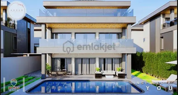 Ortaca Çaylı'da Özel Havuzlu, Sıte İçınde Yenı Lüks Vılla 1