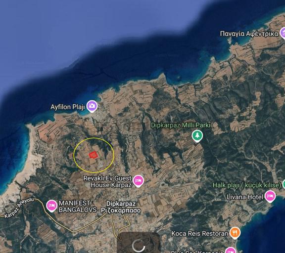 Dipkarpaz Da Yatırımlık 25 Dönüm İmara Açık Arazi 1
