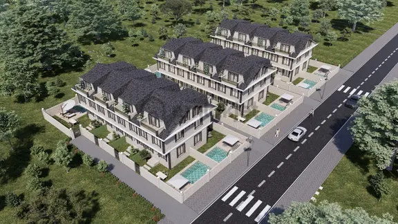 Sakarya Kocaali'de Yarısı Peşin Kalanı 24 Ay Elden Vadeli Havuzlu Villa Haziranda Teslim 1