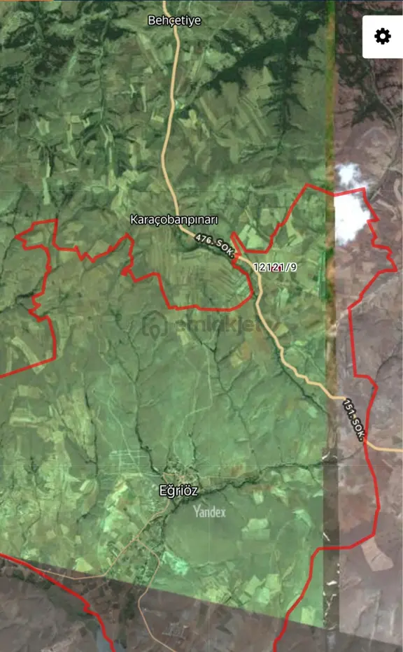 İki Emlaktan Eğriözde Satılık 2668 Mt. Tarla 2