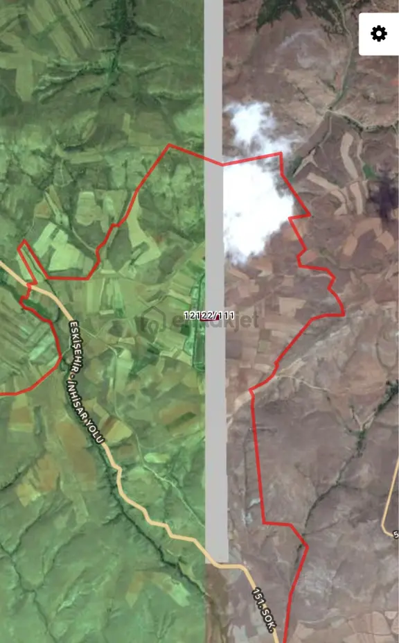 İki Emlaktan Eğriözde Yatırımlık 4182 Mt. Tarla 2