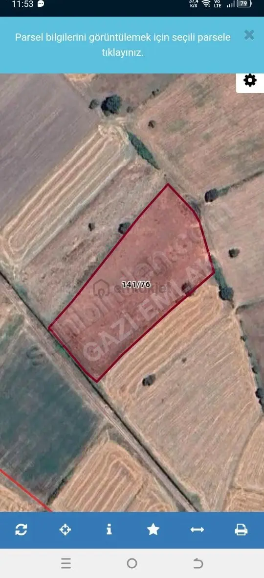 ""gazi Emlak""ağaköy Çıkışında 5.735 M2 Yol Üstü Tarla 1