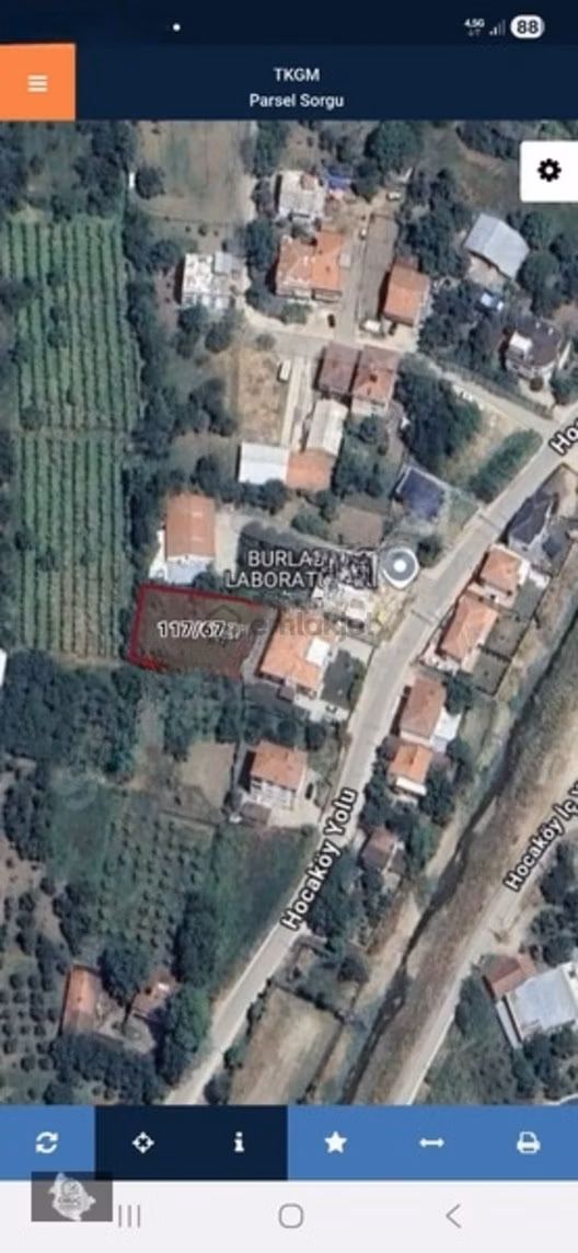 Oruç Emlak'tan Hoca Köyde 770 M2 Villa Arsası 1