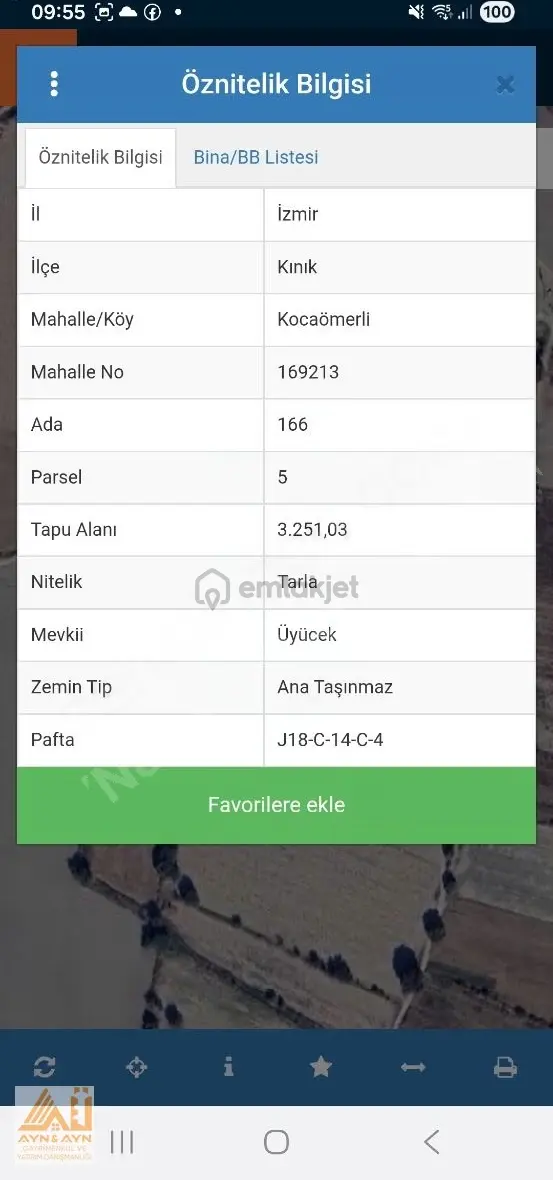 Ayn&ayn Gayrimenkül'den Satılık Tarla 2