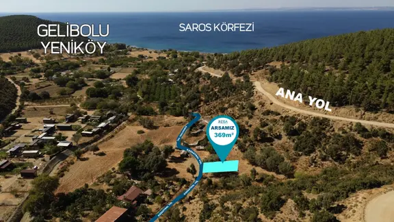 Çanakkale Gelibolu Yeniköy Satılık Arsa 2