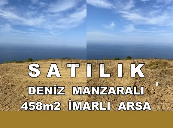 Yalova Çınacık Esenköyde Full Deniz Manzaralı Satılık 458m2 Arsa 1