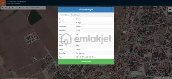Global'den Boztepe Bağbaşı'nda Satılık 7 Adet Arsa ( Konut İmarlı 875m2 ) 1