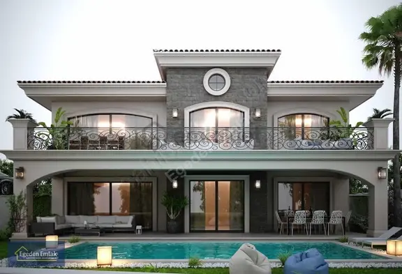 Marmaris Turunç'ta Deniz Manzaralı Lüks Villa 2