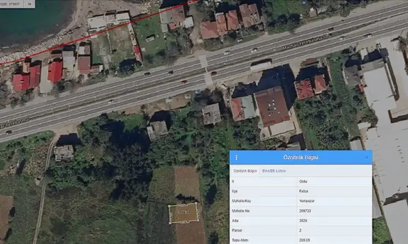 Turyap Fatsa Temsilciliğinden Yenipazarda Satılık İmarlı Arsa 1