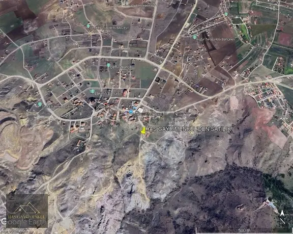 Altındağ Gicik'te Yatırımlık 904m² Tek Tapu Villa Parseli 2