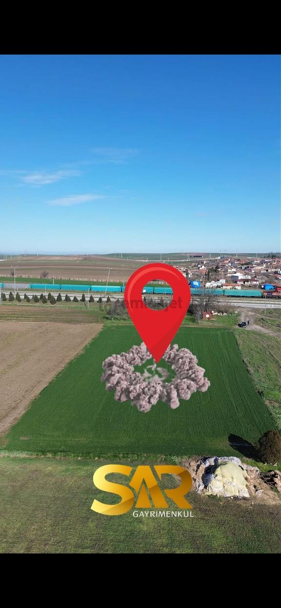 Edirne Yenikadın Köyü Caddeye Sıfır Yatırımlık Arazi 1
